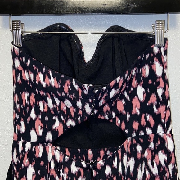 Lovers + Friends Dakota Spotted Sweetheart Neckline Strapless Jumpsuit: 4824 - Picture 7 of 13